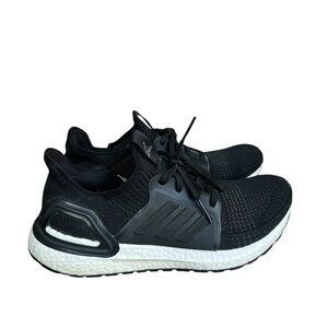 Adidas Ultra Boost Black and White Athletic Sneakers size 8